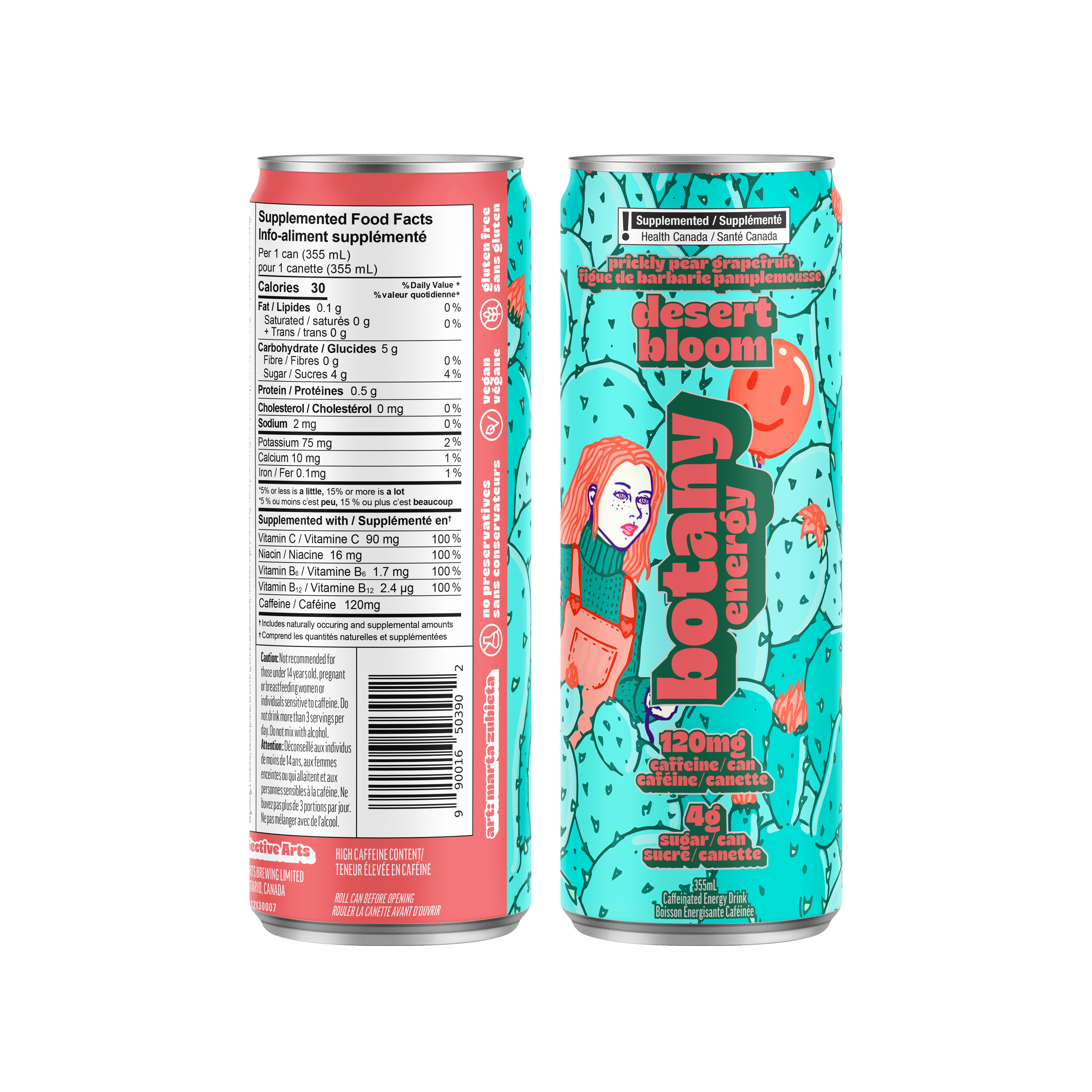 Botany Energy Desert Bloom Prickly Pear Grapefruit