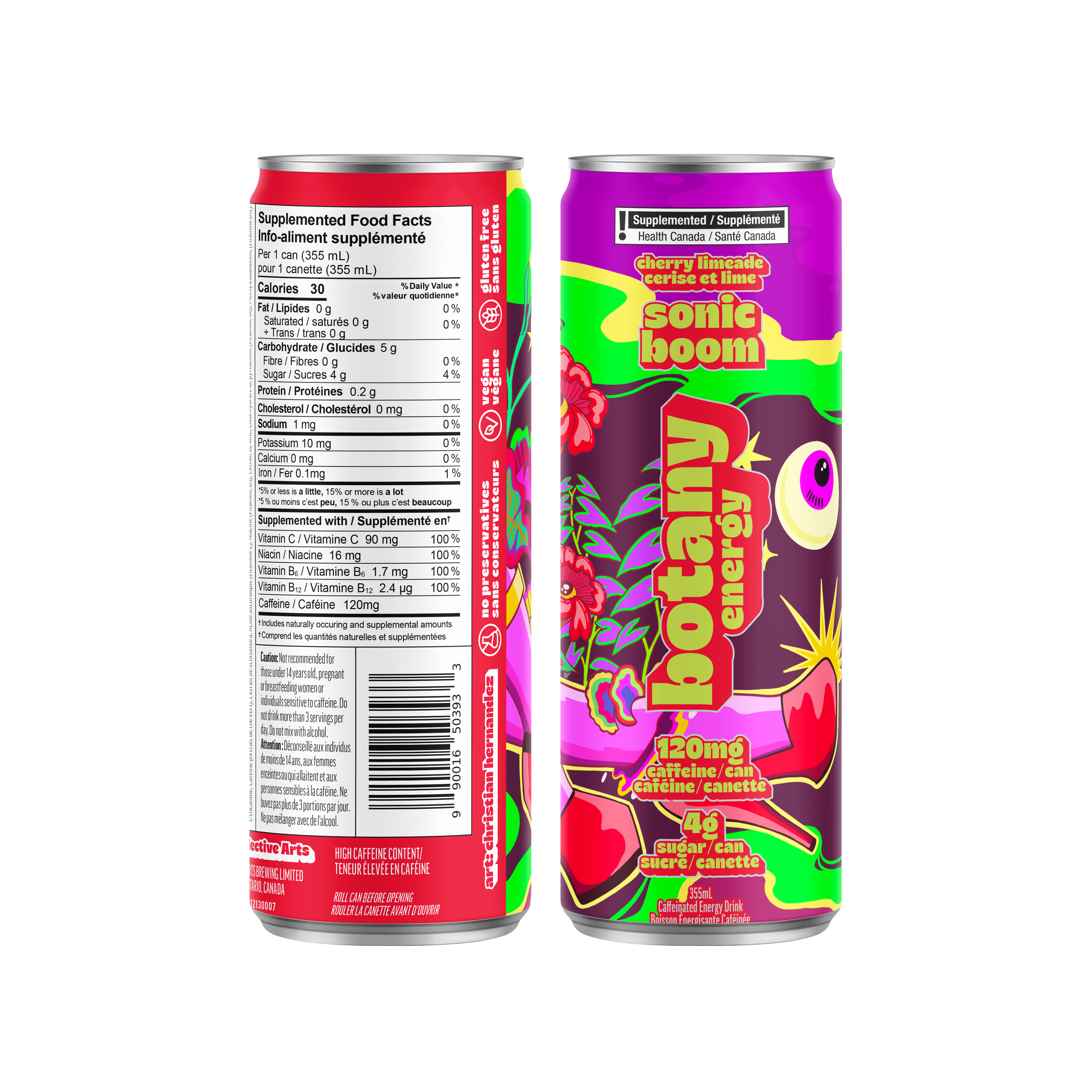 Botany Energy Sonic Boom Cherry Limeade