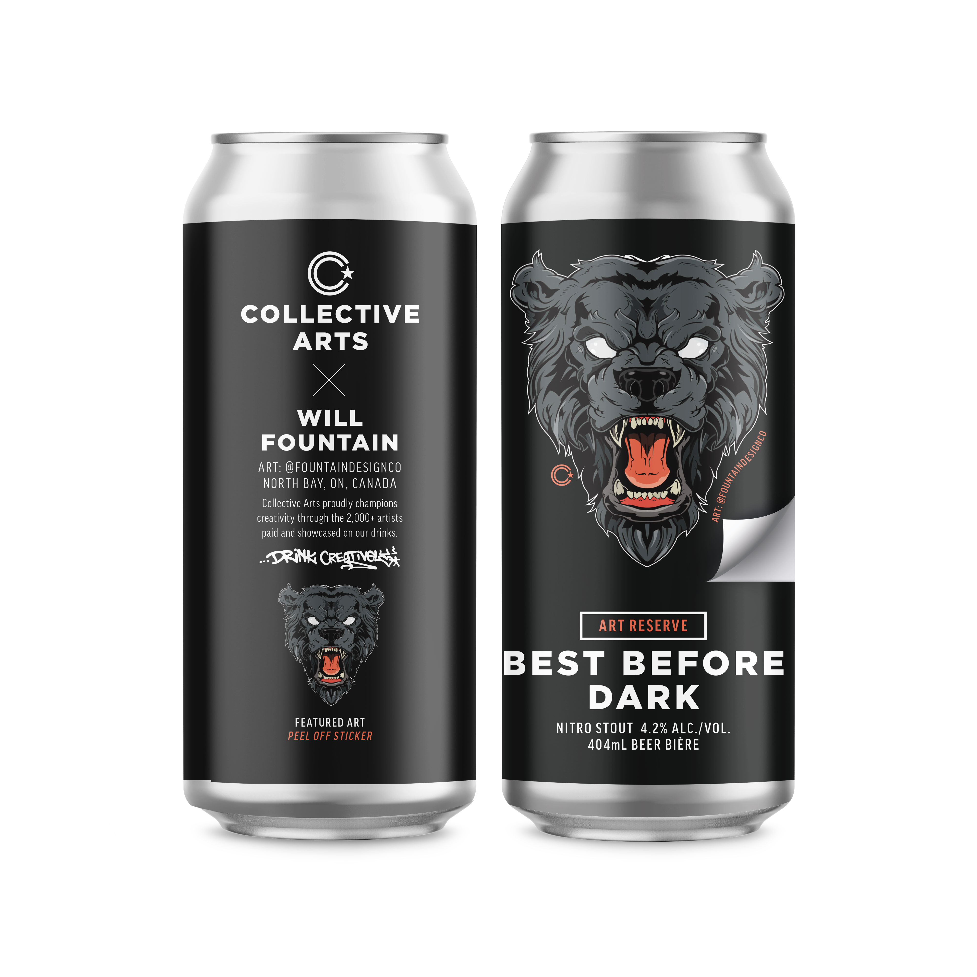 Best Before Dark Nitro Stout | Art Reserve