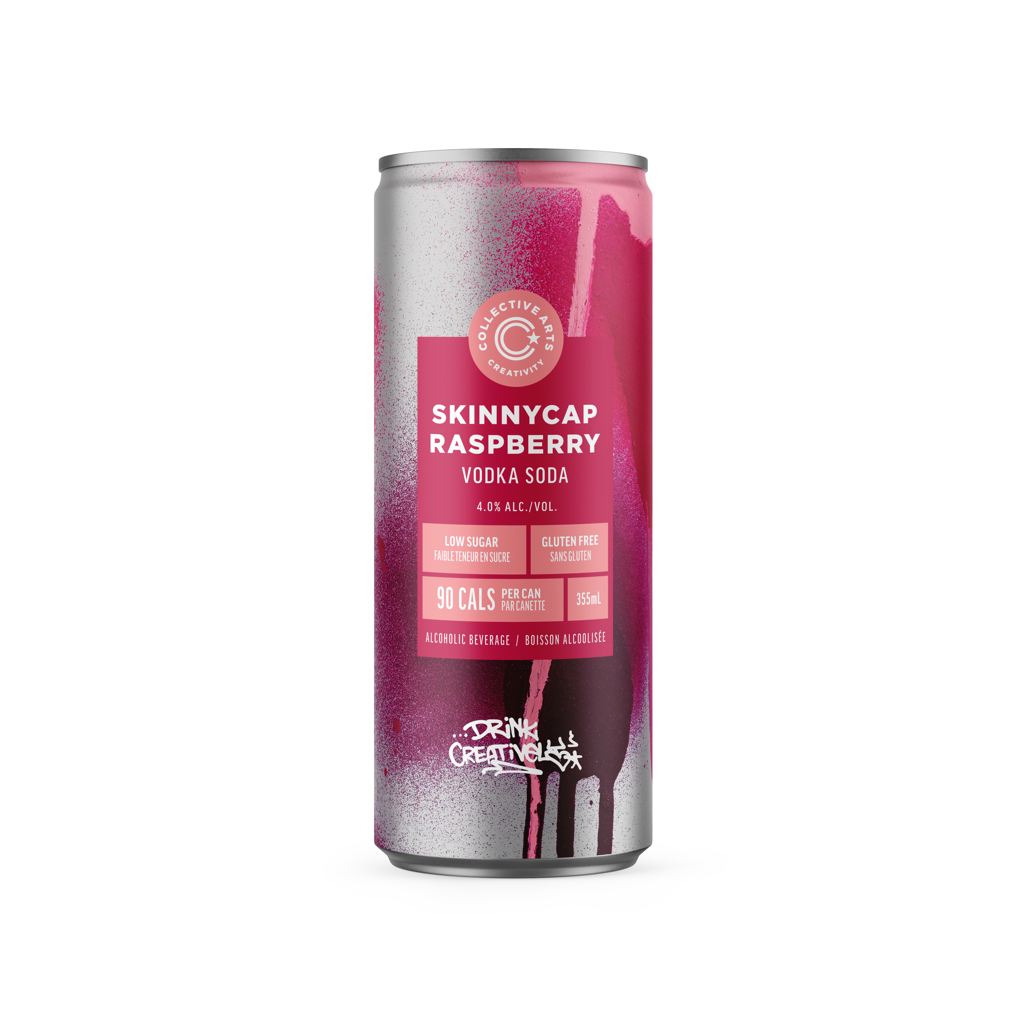 Raspberry Skinny Cap