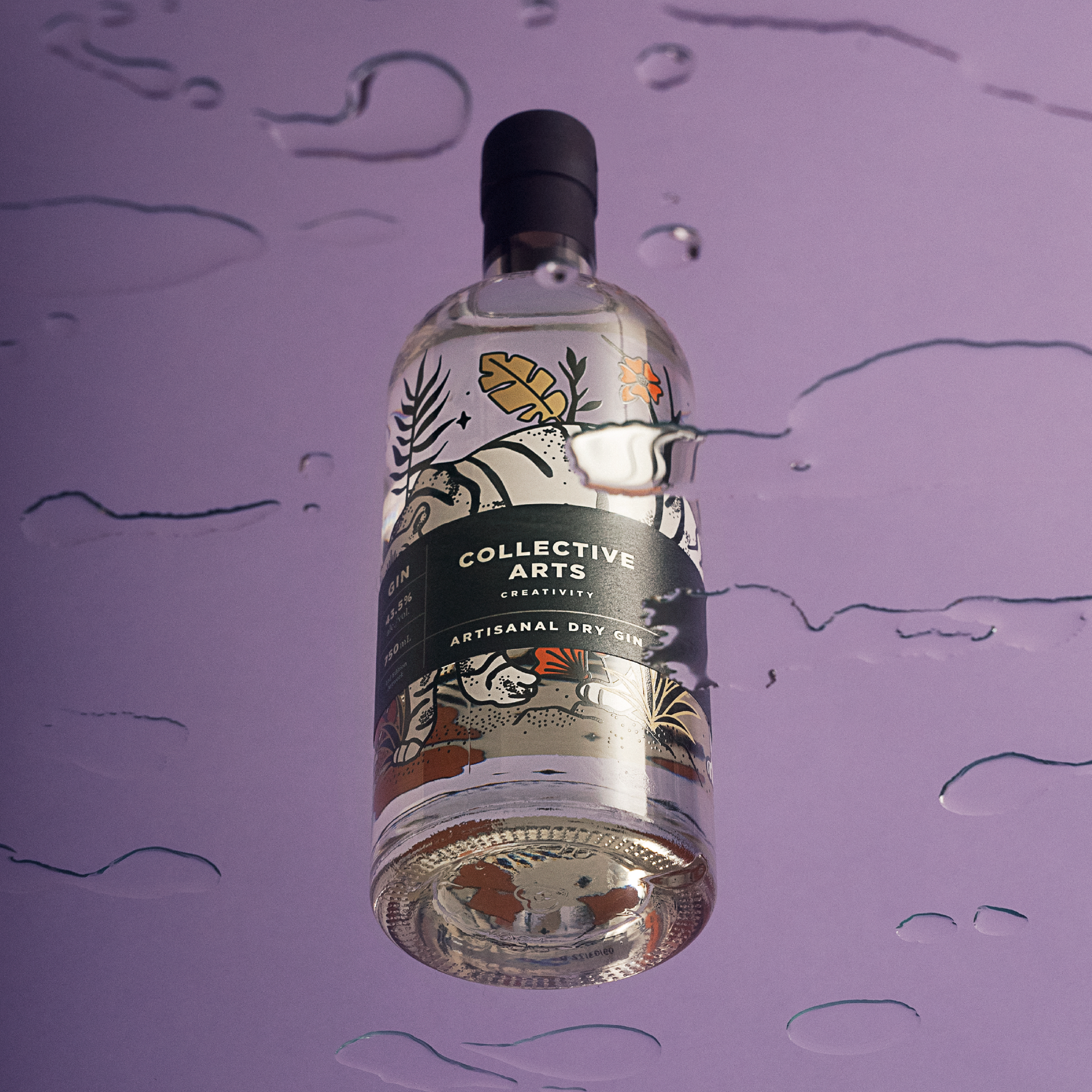 Artisanal Dry Gin (6 x 750ml Bottles)
