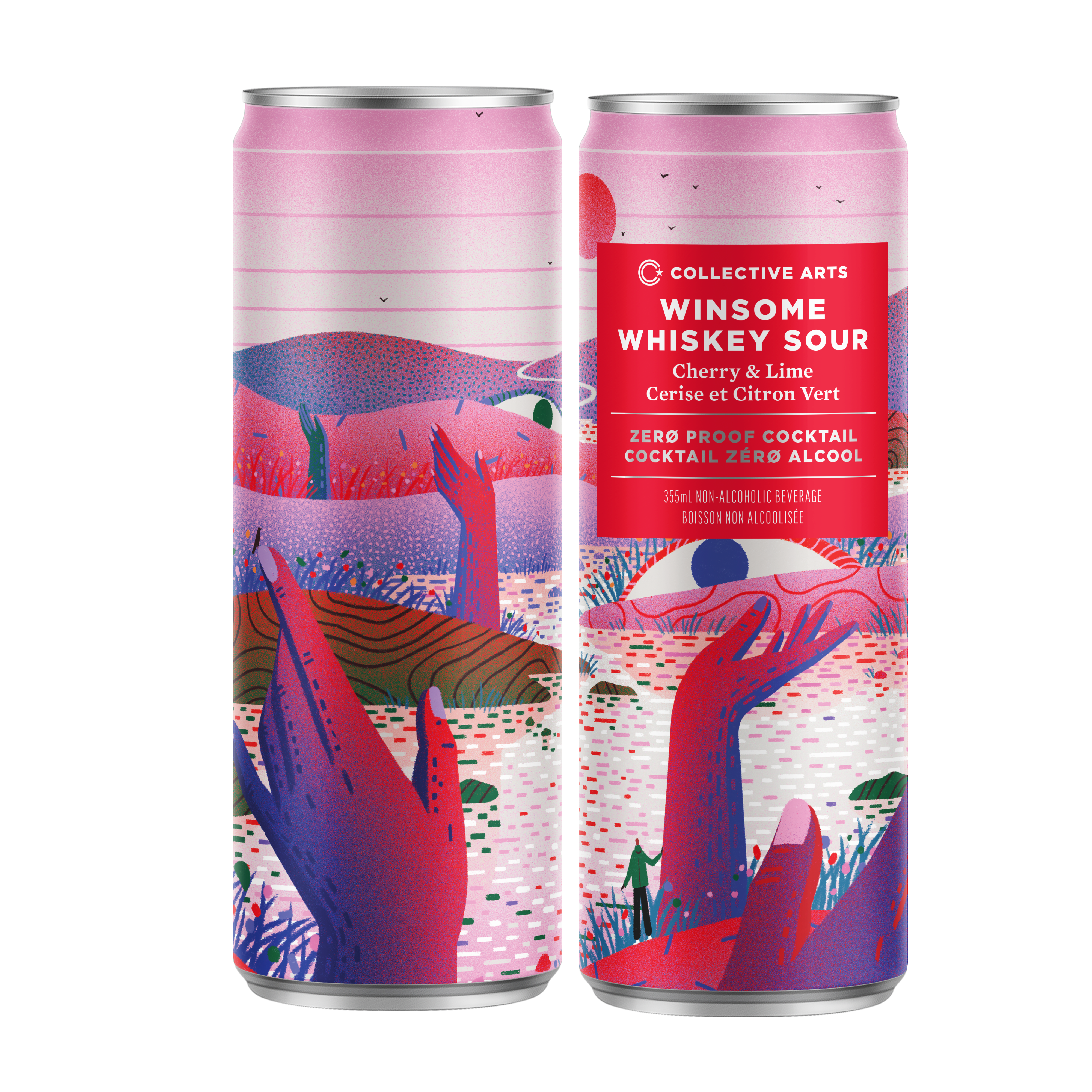 Zero Proof Winsome Whisky Sour