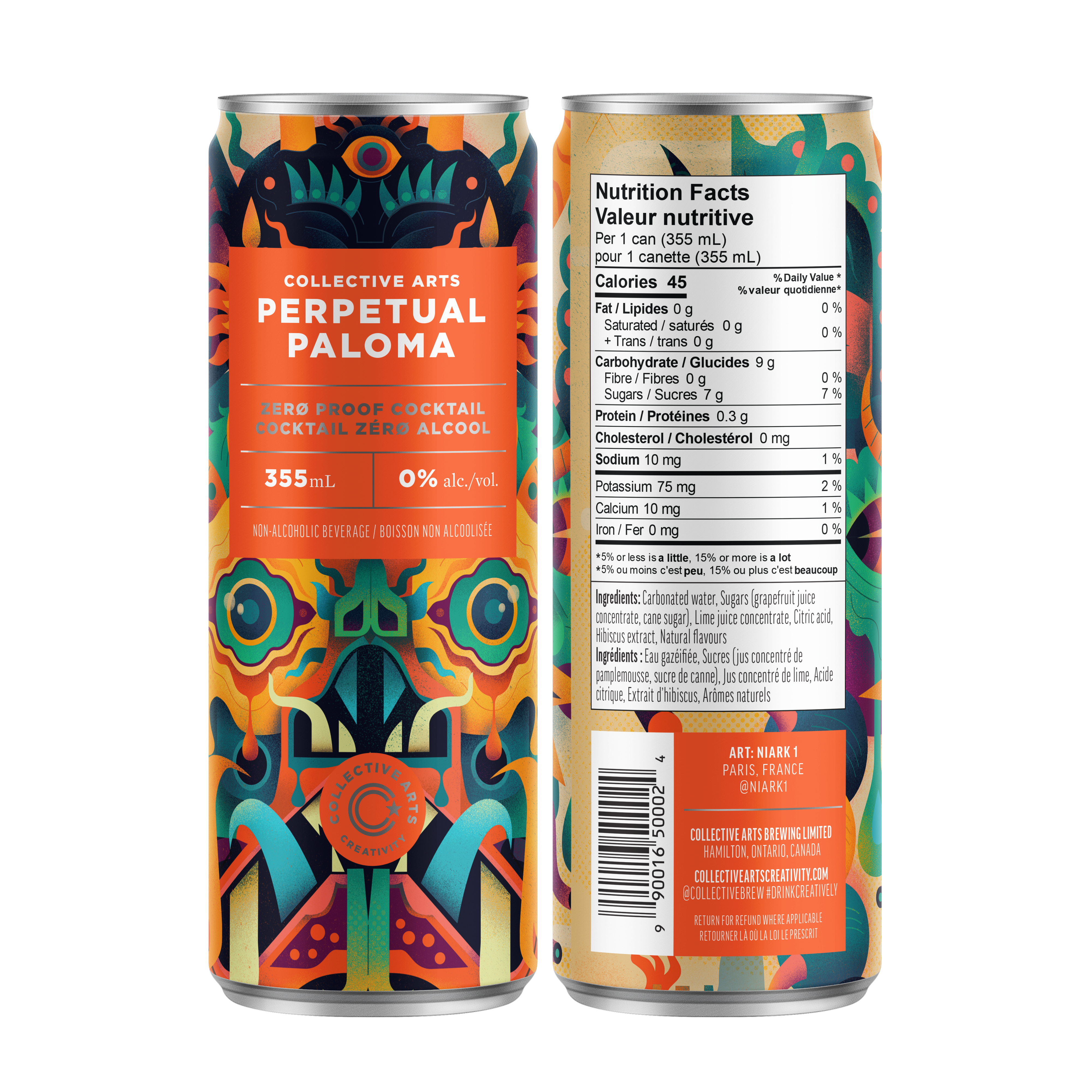 Perpetual Paloma | Zero Proof Cocktail