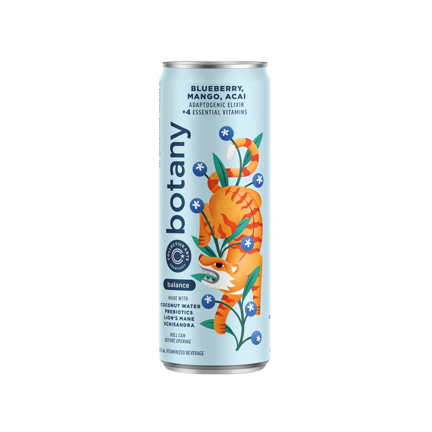Botany Balance Adaptogenic Elixir: Blueberry, Mango & Acai