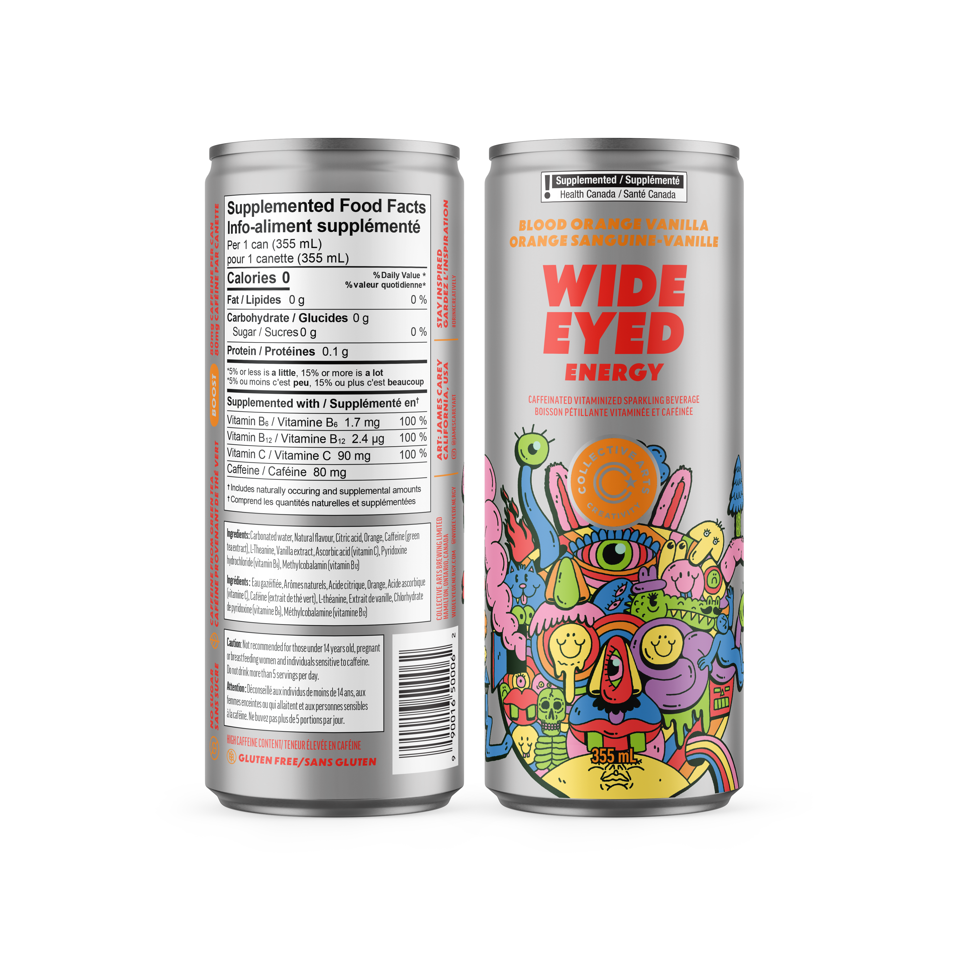 Wide Eyed - Blood Orange Vanilla (80mg)