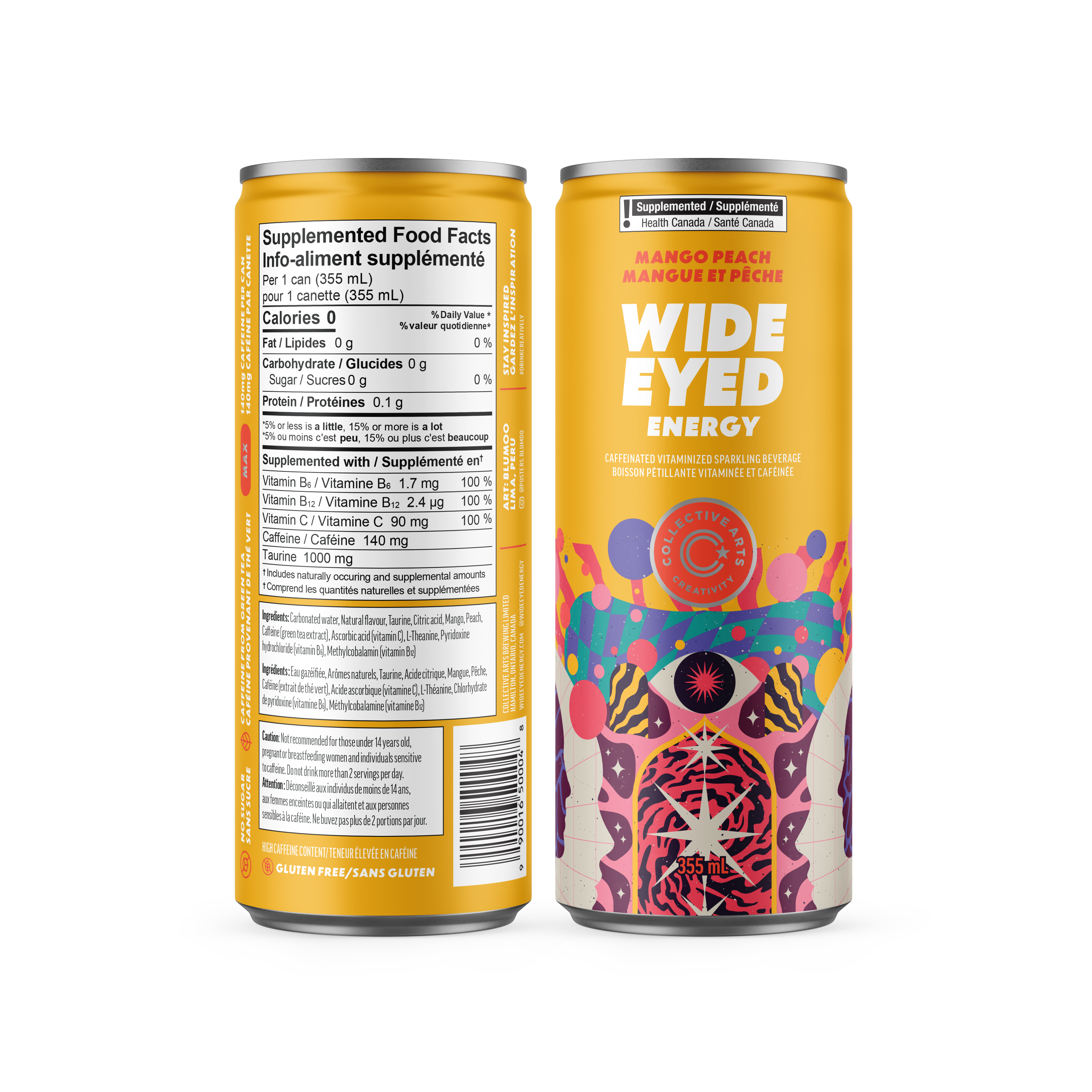Wide Eyed - Mango Peach (140mg)