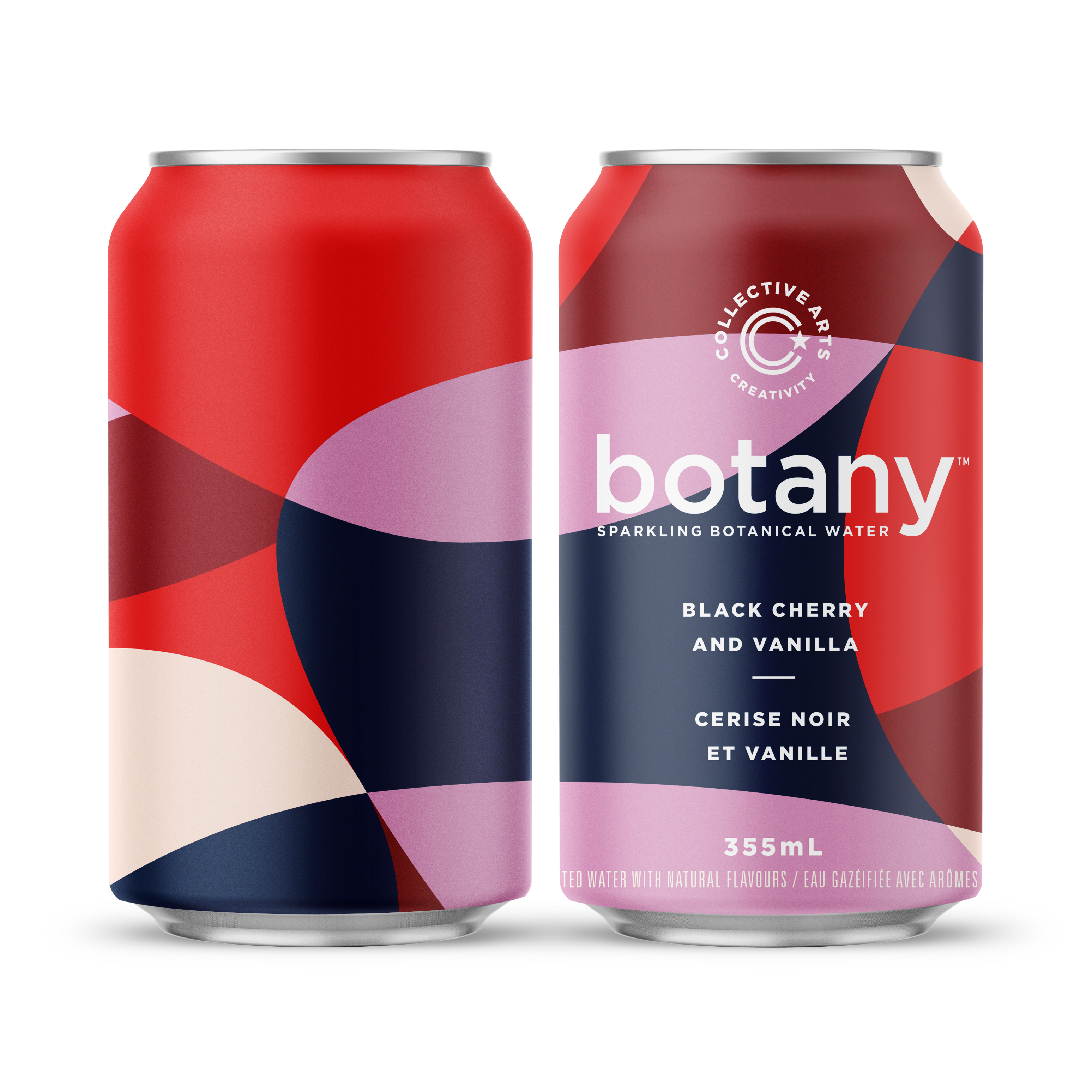 Black Cherry & Vanilla Sparkling Botanical Water